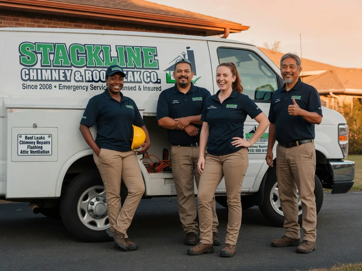 Chimney flashing repair company in Chester, PA